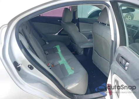 2007 Lexus Is 250 from USA, damaged, VIN JTHBK262075049802